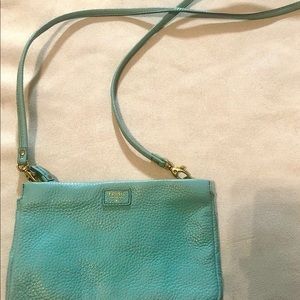 Turquoise Crossbody Fossil Purse